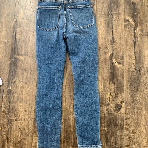 Frame All High Rise Cigarette in Lagoon - Picture 3 of 3